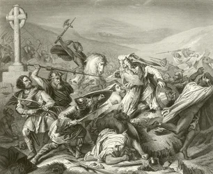 Die Schlacht von Tours, 732