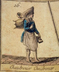 Der Kesselschmied (Detail)