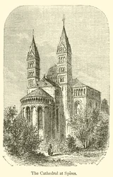 Der Dom zu Speyer (Gravur)