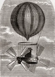 Der Heißluftballon Comte d