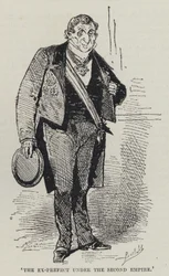 Der Ex-Präfekt unter dem Zweiten Kaiserreich (Stich)