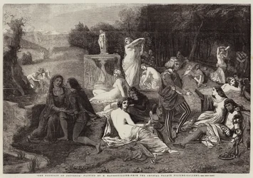 Der Brunnen der Jugend (Gravur)