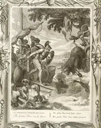 Das Goldene Vlies, gewonnen von Jason