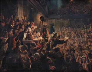 Der Kopf des Stellvertreters Jean Feraud (1759-95) wird François Antoine Boissy d