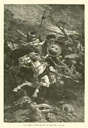 Die Hunnen in der Schlacht von Chalons