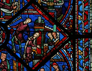 Das Joseph-Fenster: Er wird ins Gefängnis geworfen