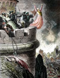 Das Massaker an den Waldensern von Mérindol im Jahr 1545, 1866