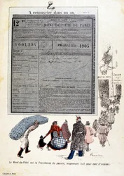 Der Berg der Barmherzigkeit: Der Berg der Barmherzigkeit ist die Vorsehung der Armen, für achthundert Prozent Zinsen - in „Der Butterteller“ Nr. 03.06.1905