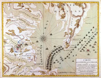 Der Angriffsplan bei Yorktown und Gloucester