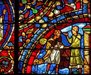 Das Fenster des verlorenen Sohnes: Diener bringt Kleidung