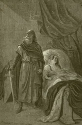Die Königin Margarete und der alte Ritter