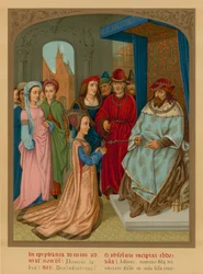 Die Königin von Saba vor Salomo