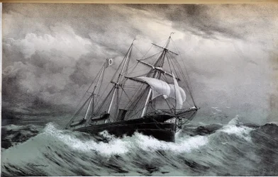 Die „San Martino“, um 1850