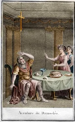 Das Schwert des Damokles. In „Beautés de l