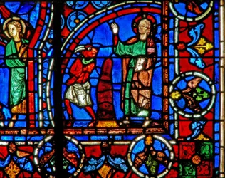 Die Versuchung Christi - der Teufel wird entlassen