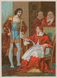Der Vertrag von König Franz I. und Papst Leo X.