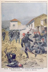 Der Türkisch-Griechische Krieg, aus Le Petit Journal, Mai 1897