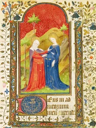 Die Heimsuchung, aus Les Heures d