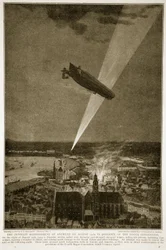 Die Zeppelin-Bombardierung von Antwerpen am 24. August 1914 trotz der Haager Konvention, 1914-19