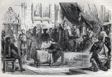 Der Gegenpapst Clemens VII. (Robert de Genève)