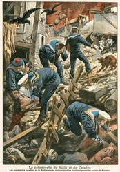 Die Katastrophe von Sizilien und Kalabrien