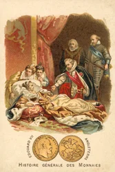 Der Tod von Elisabeth I. von England, 1603