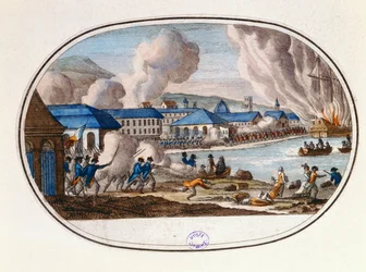 Der letzte Tag der Belagerung von Toulon, 18. Dezember 1793