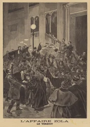 Der Verleumdungsprozess von Emile Zola