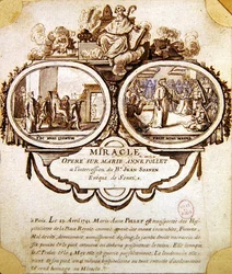 Das Wunder von Marie-Anne Pollet, ca. 1741