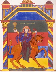 Die Personifikation von Babylon der Großen