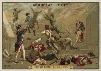Der Sturm auf den Tuilerienpalast, Französische Revolution, 10. August 1792