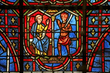 Theophilus wird von Dämonen versucht