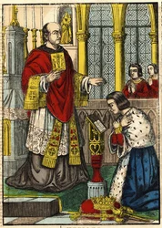 Thomas Helie, Beichtvater von König Ludwig dem Heiligen