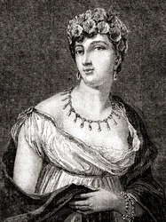 Thérèsa Cabarrus, Madame Tallien, aus Histoire de la Revolution Française von Louis Blanc