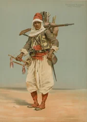 Algerischer Schütze, Felduniform