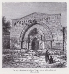 Grab der Heiligen Jungfrau im Tal Josaphat, aktueller Zustand