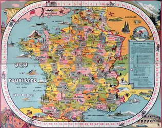 Tour de France Spiel, ca. 1930