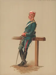 Ulan, Sächsische Garde-Ulan, Unteroffizier