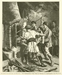 Ein bulgarischer Bandit in den Balkans