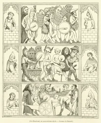 Ein Charivari im 14. Jahrhundert, Roman de Fauvel