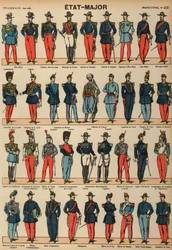 Uniformen des französischen Militärs