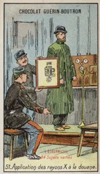 Verwendung von Röntgenstrahlen beim Zoll