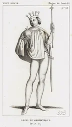 VIII Jahrhundert, Herrschaft von Ludwig I., Ludwig der Deutsche