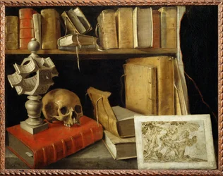 Vanitas mit Sonnenuhr