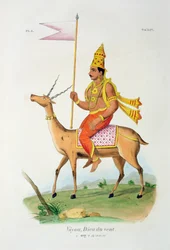 Vayu, graviert von C. de Motte (1785-1836)