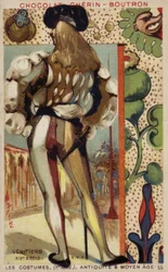 Venezianisches Kostüm, 14. Jahrhundert