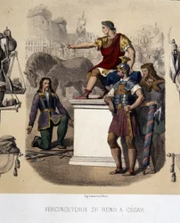Vercingetorix ergibt sich Cäsar (52 v. Chr.)