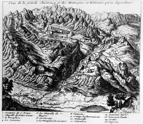Ansicht von La Grande Chartreuse