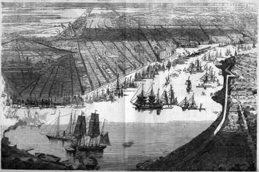 Ansicht der Stadt New Orleans (New Orleans), Vereinigte Staaten (Vereinigte Staaten)