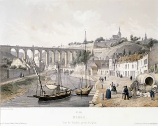 Ansicht des Dinan-Viadukts (Côtes-d